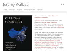 Tablet Screenshot of jeremywallace.org